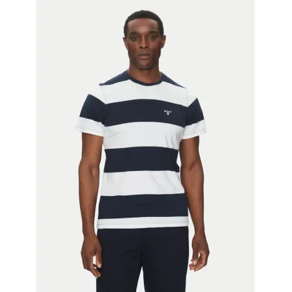 Zdjęcie Barbour T-Shirt Whalton MTS1255NY91 Granatowy Tailored Fit