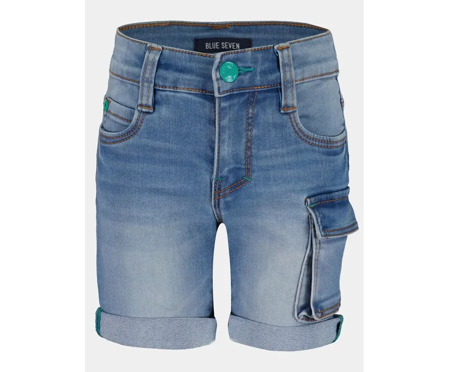 obrazek 1 Blue Seven Szorty jeansowe 840078 X Niebieski Regular Fit