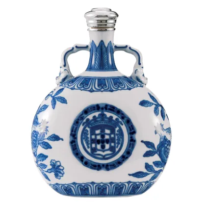 Zdjęcie Flaszka wykonana z porcelany z błękitnym ornamentem - Vista Alegre