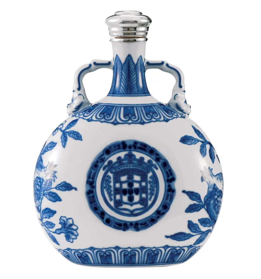 obrazek 1 Flaszka wykonana z porcelany z błękitnym ornamentem - Vista Alegre