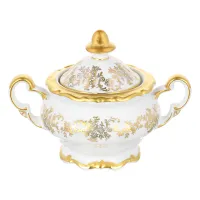 Zdjęcie Piękna porcelanowa cukiernica