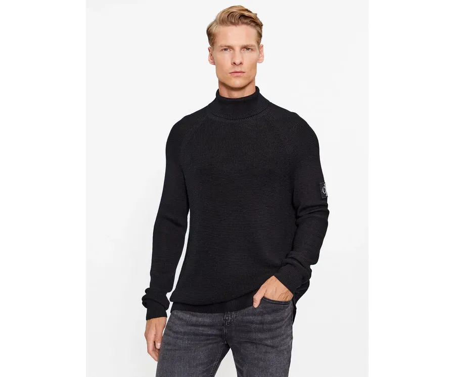 obrazek 1 Calvin Klein Jeans Golf J30J325093 Czarny Regular Fit