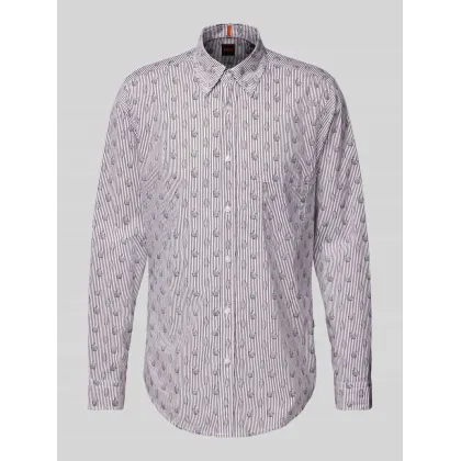Zdjęcie Koszula casualowa o kroju regular fit z kołnierzykiem typu button down model ‘Rickert’