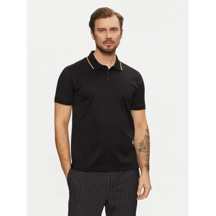 Zdjęcie KARL LAGERFELD Polo 745080 551200 Czarny Regular Fit