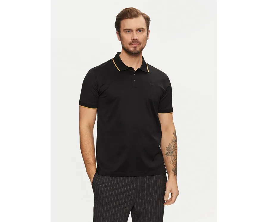 obrazek 1 KARL LAGERFELD Polo 745080 551200 Czarny Regular Fit