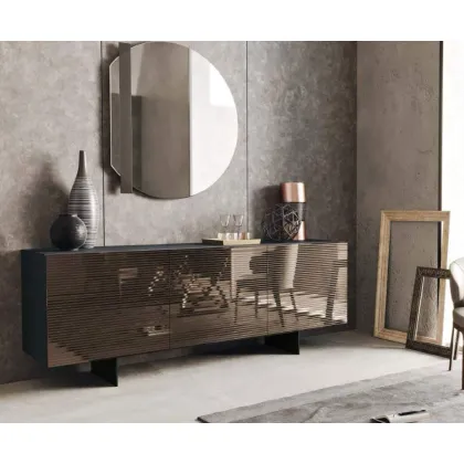 Zdjęcie Włoska komoda Flamina - lustrzane wykończenie