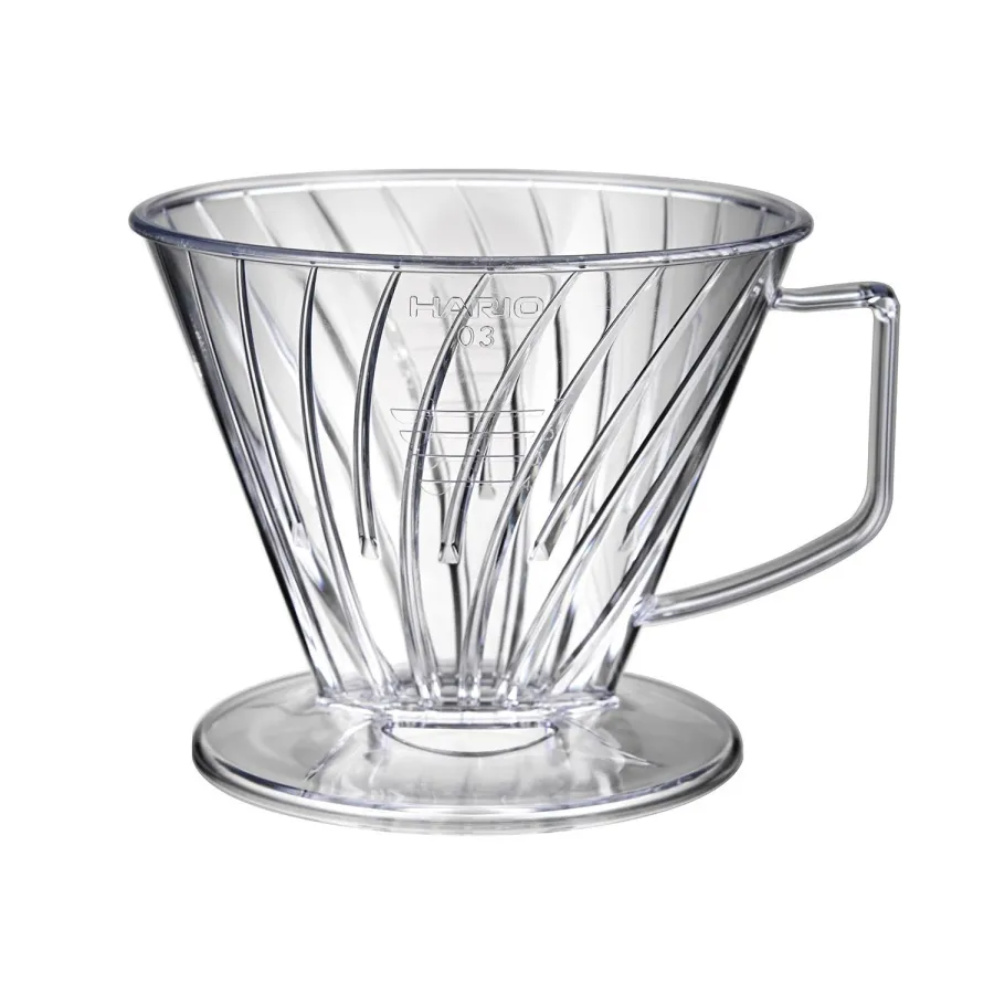 obrazek 1 Hario drip plastikowy PEGASUS 03-T 4-7 fil. transparentny HARIO