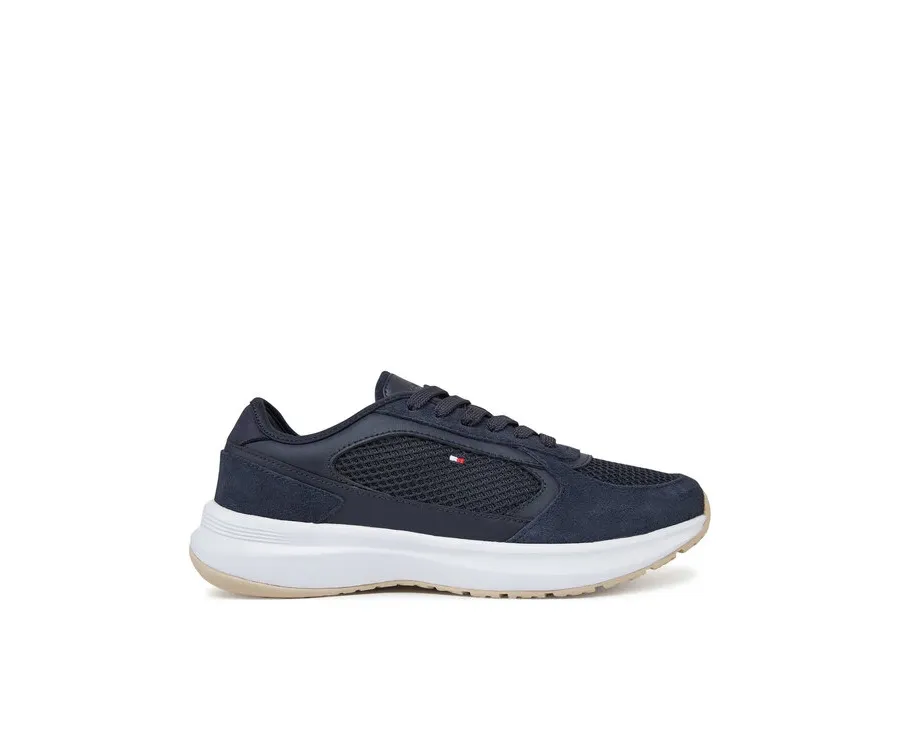 obrazek 1 Tommy Hilfiger Sneakersy Sporty Runner FW0FW08644 Granatowy