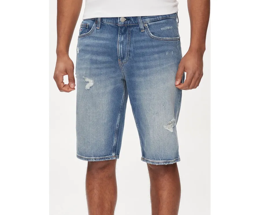 obrazek 1 Tommy Jeans Szorty jeansowe Ryan DM0DM19453 Niebieski Slim Fit