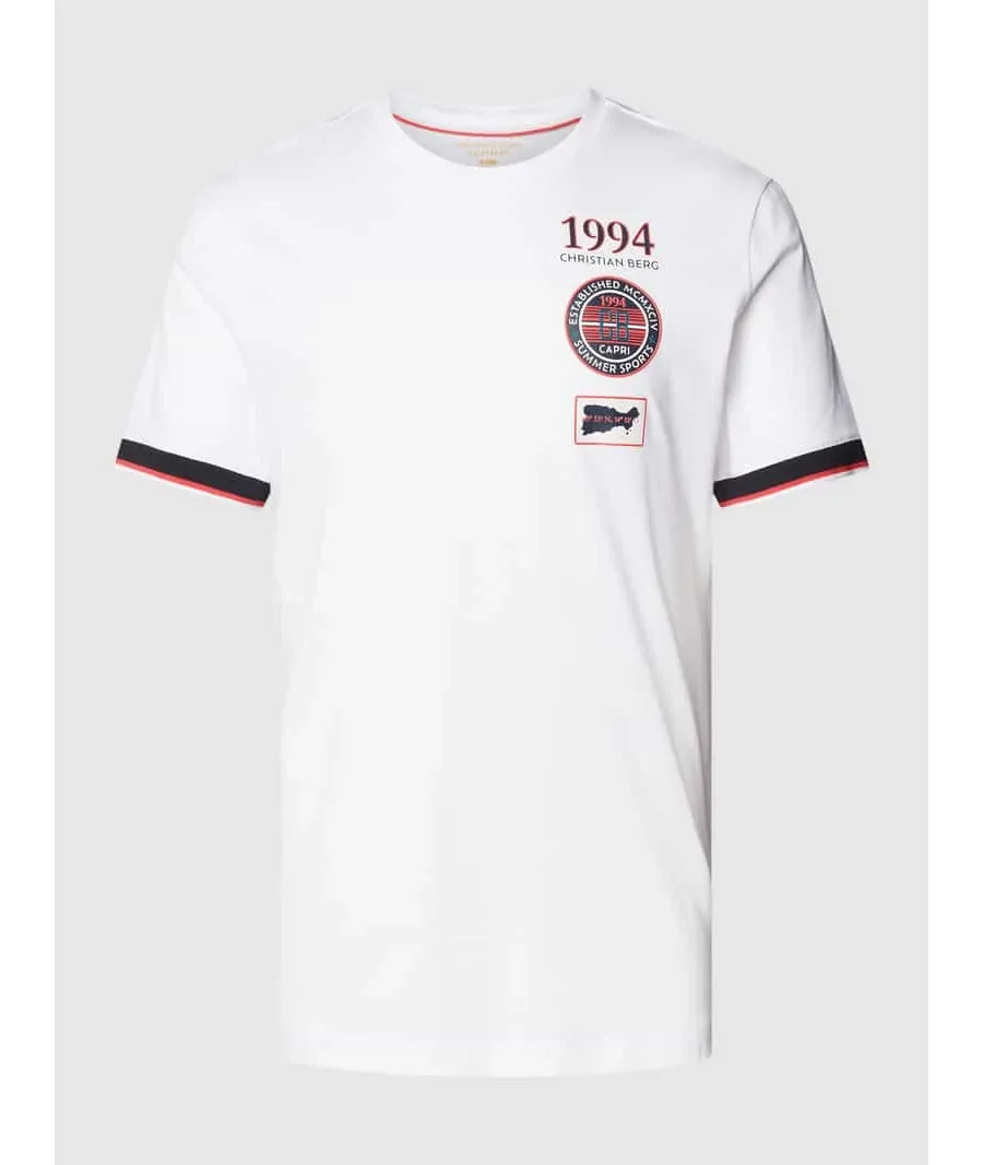 obrazek 1 T-shirt z nadrukiem z motywem z logo