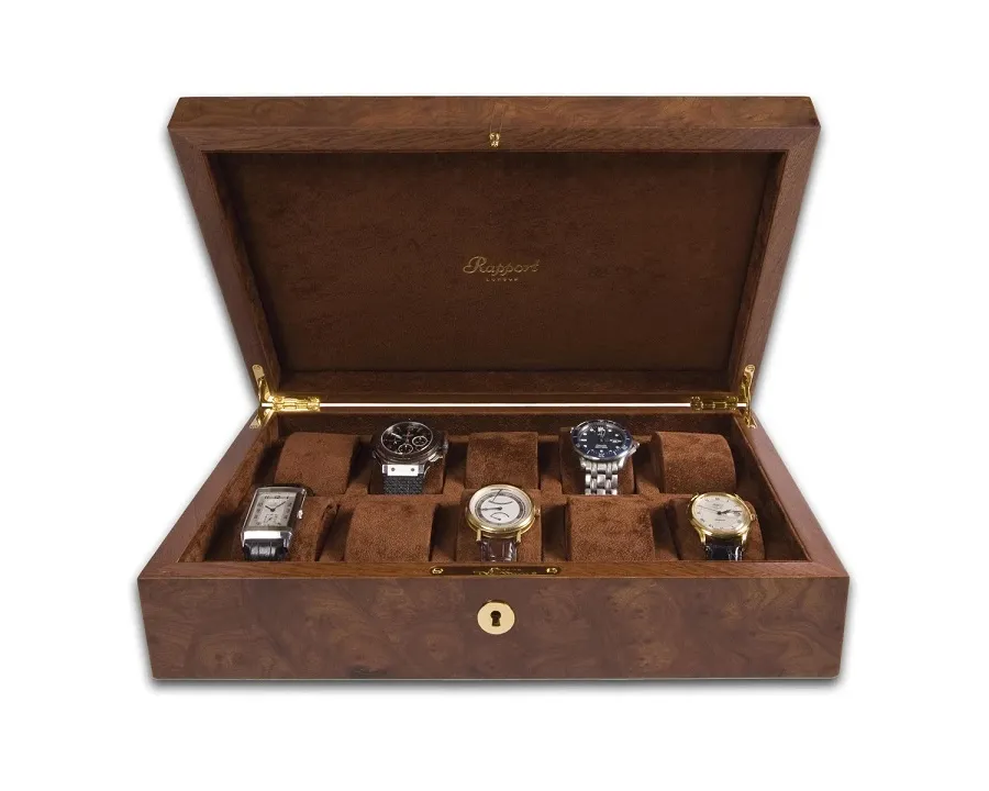 obrazek 2 Collector Box L275 na 10 zegarków - ze specjalnego drewna!