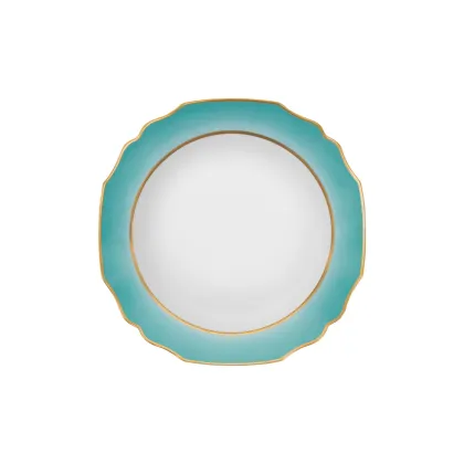 Zdjęcie Ekskluzywny porcelanowy talerz do zupy z kolekcji Camellia - Porcel