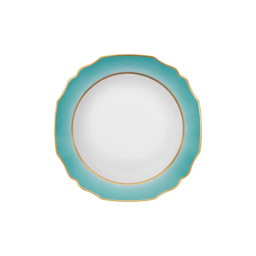 obrazek 1 Ekskluzywny porcelanowy talerz do zupy z kolekcji Camellia - Porcel