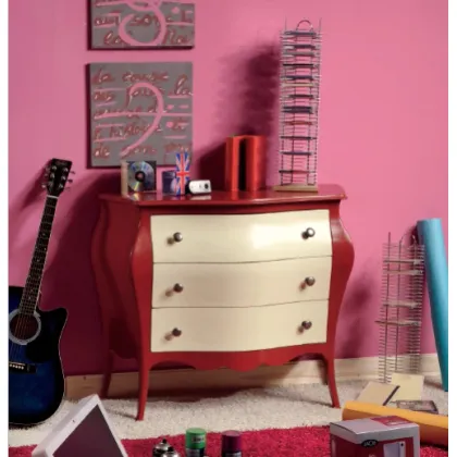 Zdjęcie Oryginalna, włoska komoda 3-szufladowa - Fratelli Mirandola