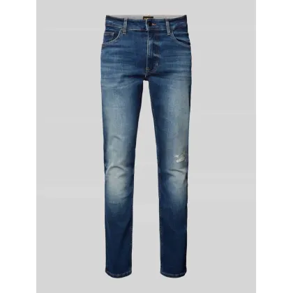 Zdjęcie Jeansy o kroju regular fit z naszywką z logo model ‘DELAWARE’