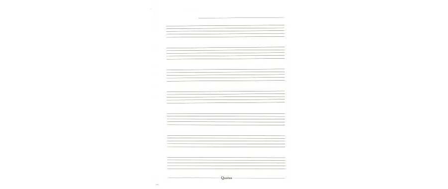 obrazek 2 Notes wykonany ze skóry w pięciolinię