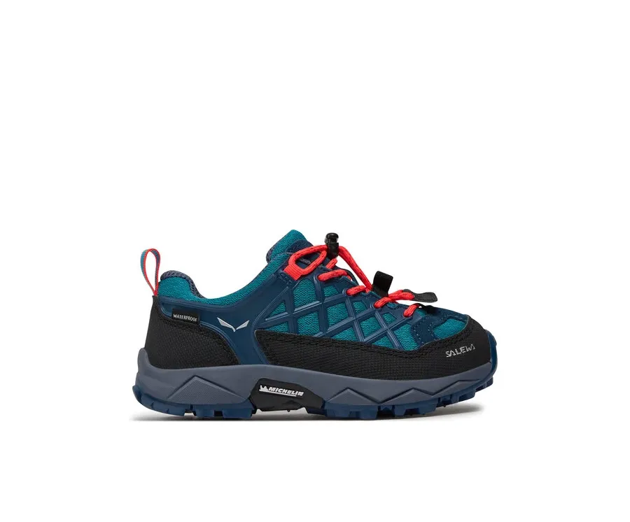 obrazek 1 Salewa Trekkingi Jr Wildfire Wp 64009-8641 Niebieski