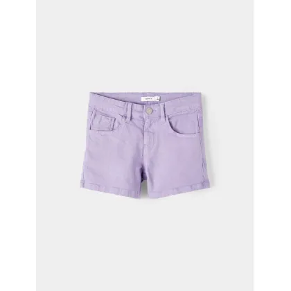 Zdjęcie NAME IT Szorty jeansowe Nkfrose 13212157 Fioletowy Regular Fit