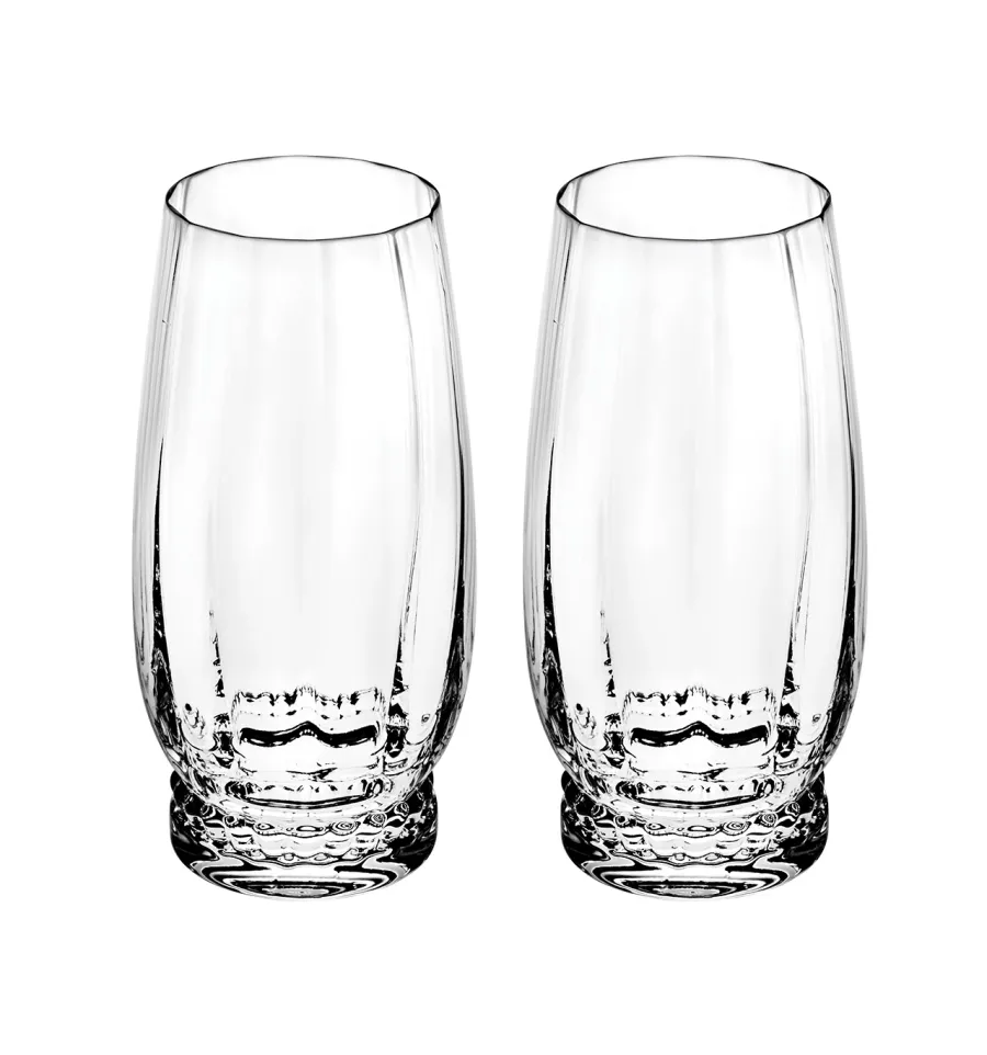 obrazek 2 Elegancki zestaw dwóch szklanek typu highball z kolekcji Blue Ming w prezentowym pudełku – Vista Alegre