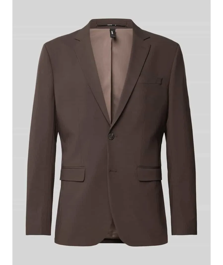 obrazek 1 Marynarka o kroju slim fit z brustaszą model ‘LIAM’