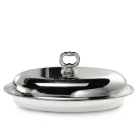 Zdjęcie Platerowany srebrem serwer z przykrywką