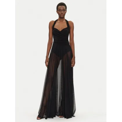 Zdjęcie NORMA KAMALI Sukienka wieczorowa KK4243PMG50001 Czarny Slim Fit
