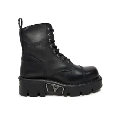 Zdjęcie NEW ROCK Glany M-NEWMILI083-S19 Czarny