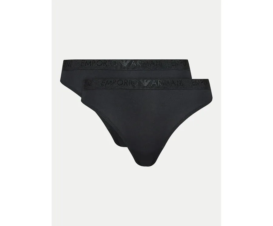 obrazek 1 Emporio Armani Underwear Komplet 2 par stringów 163333 4R235 00020 Czarny