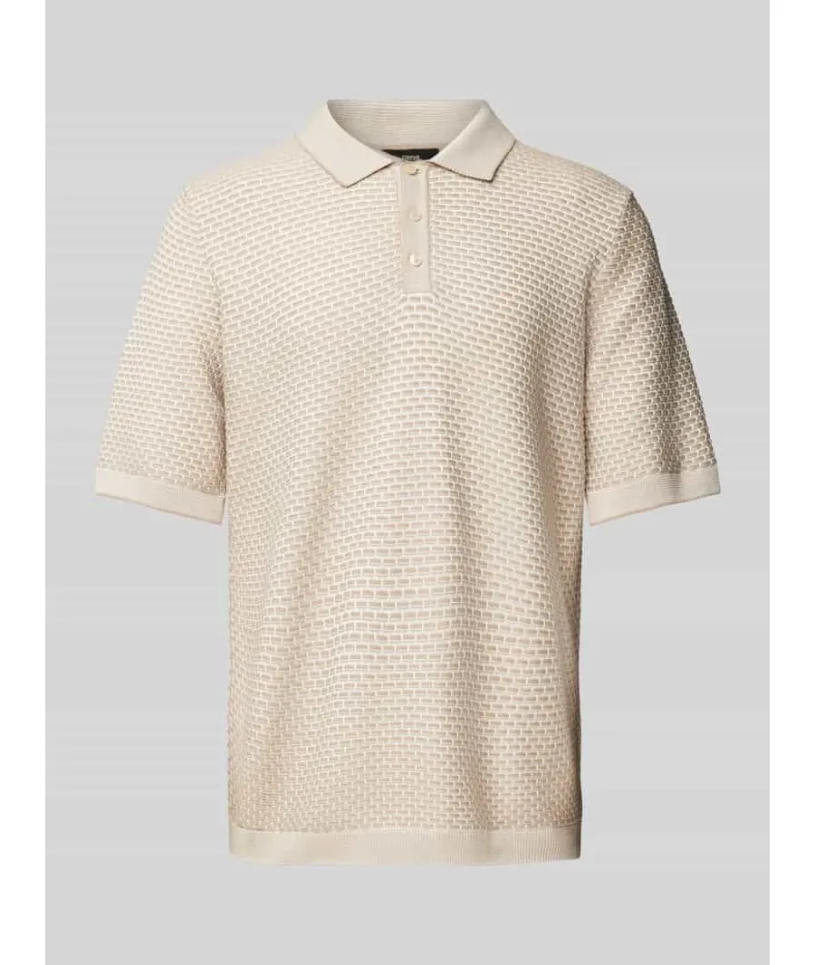 obrazek 1 Koszulka polo o kroju regular fit z krótką listwą guzikową model ‘Flavius’