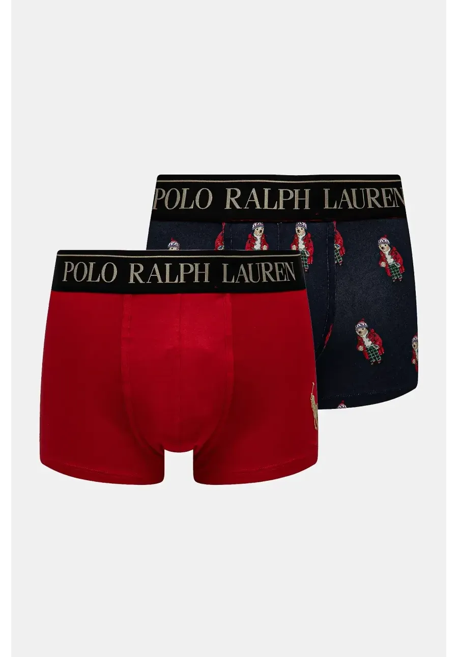 obrazek 1 Polo Ralph Lauren bokserki bawełniane 2-pack kolor multicolor 714843425
