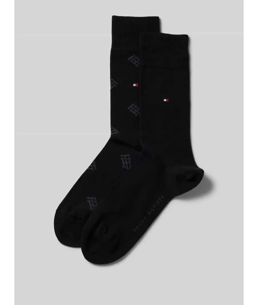 obrazek 1 Skarpety z wyhaftowanym logo w zestawie 2 szt.