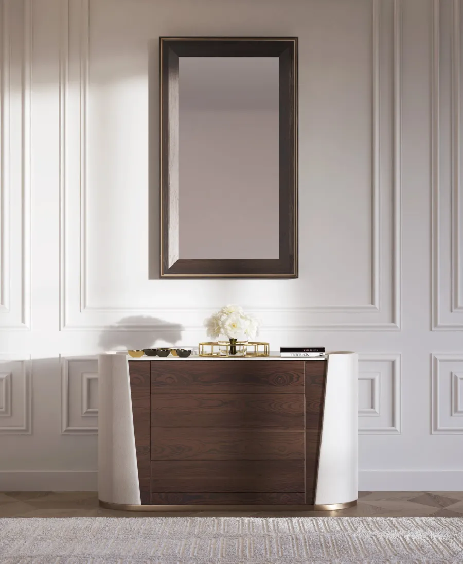 obrazek 2 Elegancka włoska komoda w stylu modernistycznym - do salonu