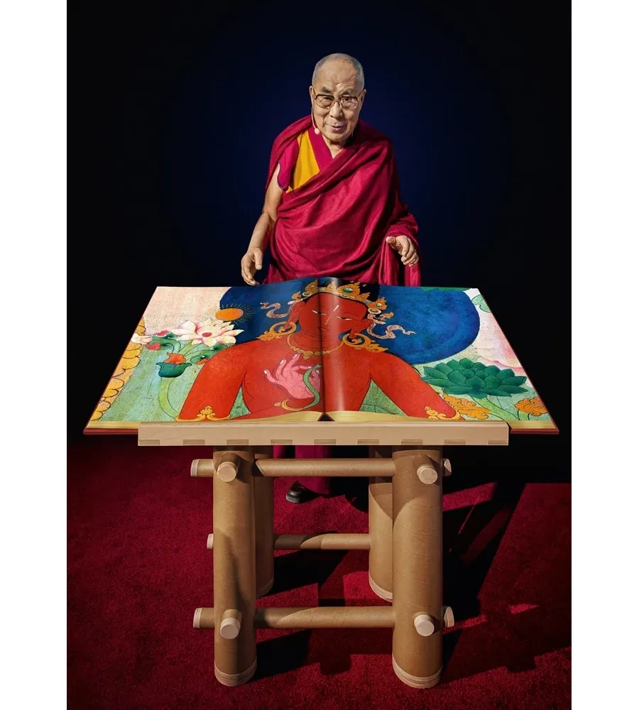 obrazek 2 Thomas Laird. Murale Tybetu, Art Edition No. 41–80 ‘Green Tara, Gyantse Kumbum (ca. 1420)’