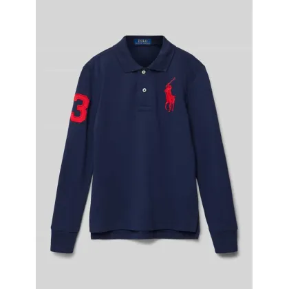 Zdjęcie Koszulka polo o kroju slim fit z wyhaftowanym logo