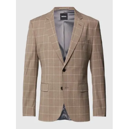 Zdjęcie Marynarka na dwa guziki ze wzorem w szkocką kratkę model ‘Jasper’