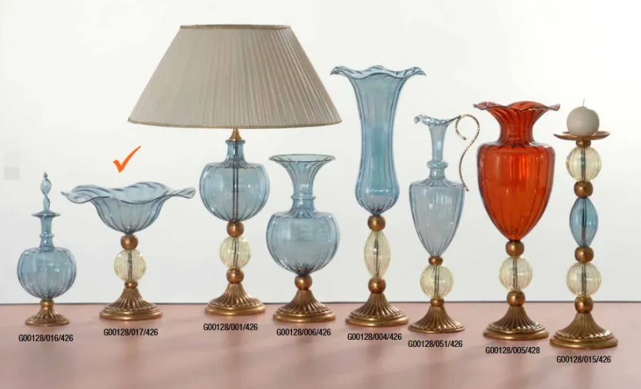 obrazek 1 Luksusowa szklana miseczka dekoracyjna