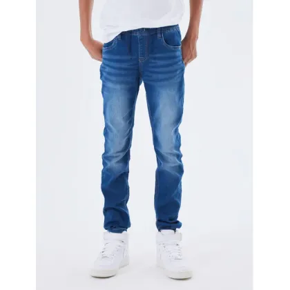 Zdjęcie NAME IT Jeansy Robin 13185212 Niebieski Slim Fit