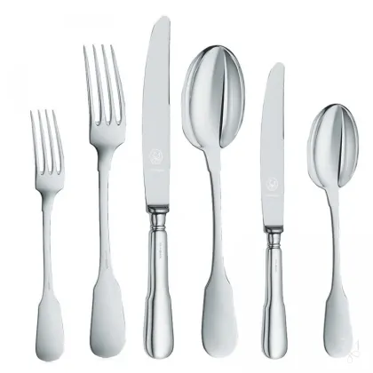 Zdjęcie Ekskluzywny 77-elementowy komplet sztućców w skrzynce - Zaramella Argenti