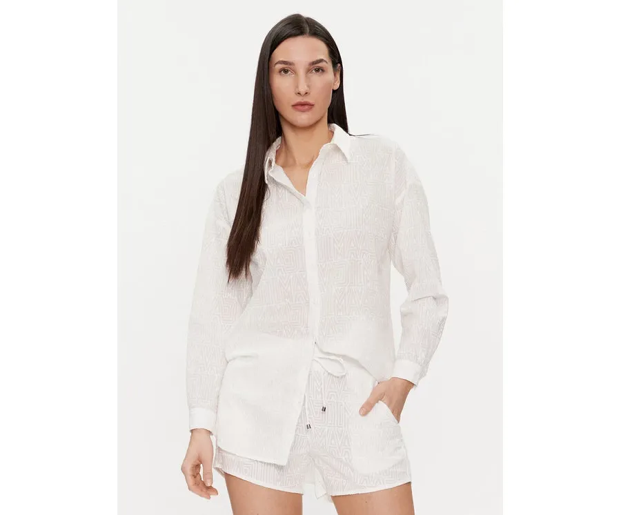 obrazek 1 Maaji Koszula Larissa PT2075CLS004 Biały Relaxed Fit