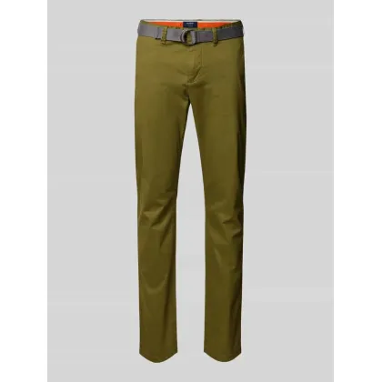 Zdjęcie Chinosy o kroju slim fit z paskiem