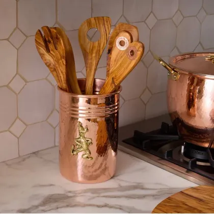 Zdjęcie Pojemnik miedziany Goofy na przybory kuchenne