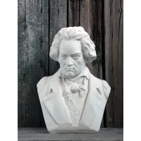 Picture A tasteful plaster bust of Beethoven