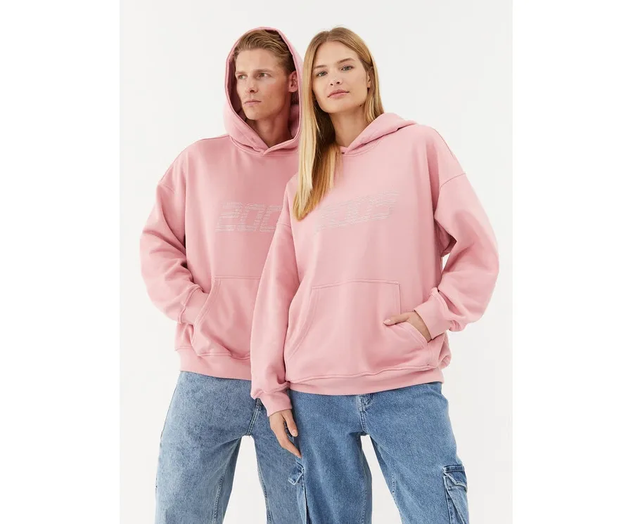 obrazek 1 2005 Bluza Unisex Signature Różowy Relaxed Fit