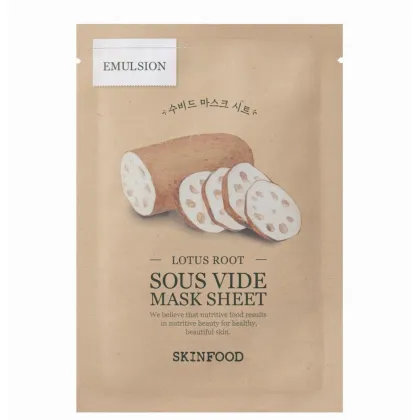 Zdjęcie Skinfood Lotus Root Sous Vide Mask Sheet 20g 20 g