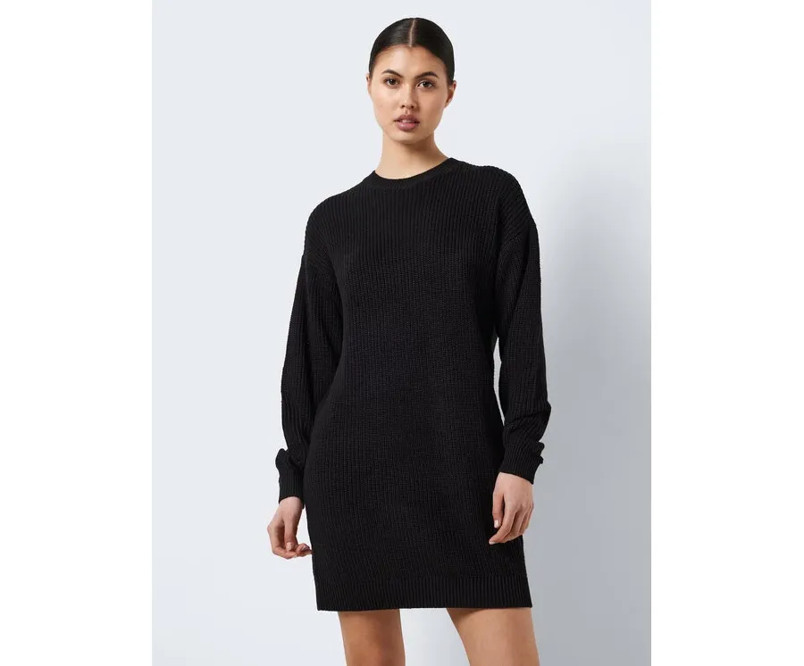 obrazek 1 Noisy May Sukienka dzianinowa Maysa 27027577 Czarny Loose Fit