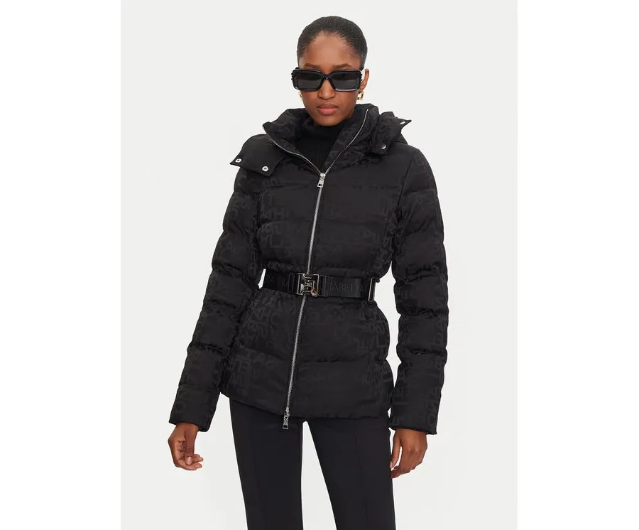 obrazek 1 Elisabetta Franchi Kurtka zimowa PI-70D-46E2-V640 Czarny Regular Fit