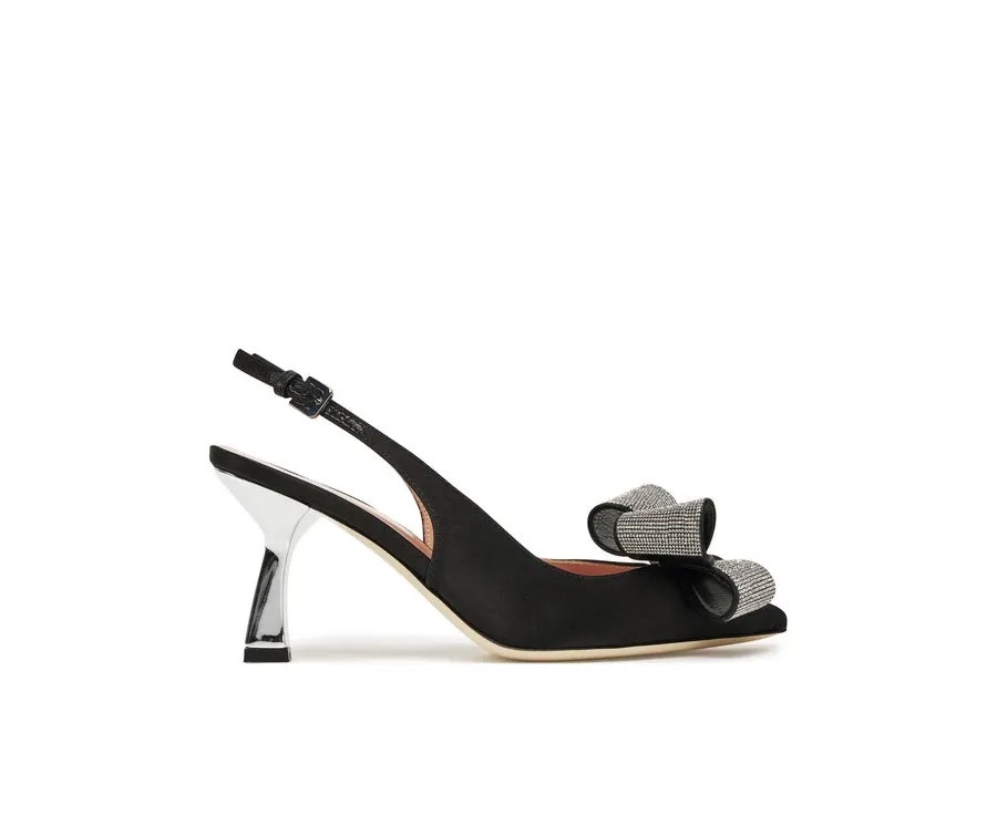 obrazek 1 Pollini Sandały SA10077C1MTR0000 Czarny