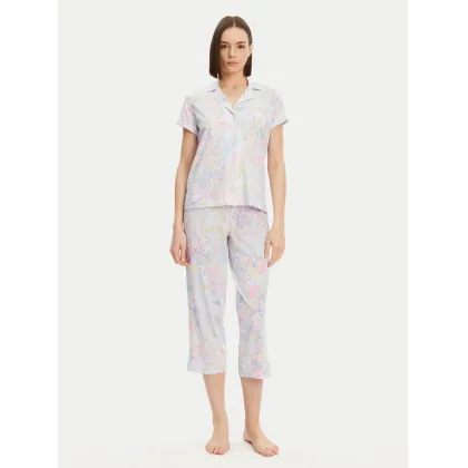 Zdjęcie LAUREN RALPH LAUREN Piżama ILN92421 Niebieski Regular Fit