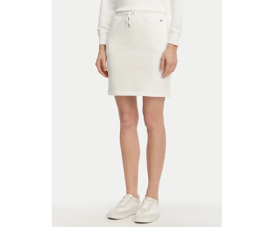 obrazek 1 Gant Spódnica dresowa 4200274 Écru Regular Fit