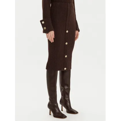 Zdjęcie ViCOLO Spódnica midi 55017S Brązowy Regular Fit